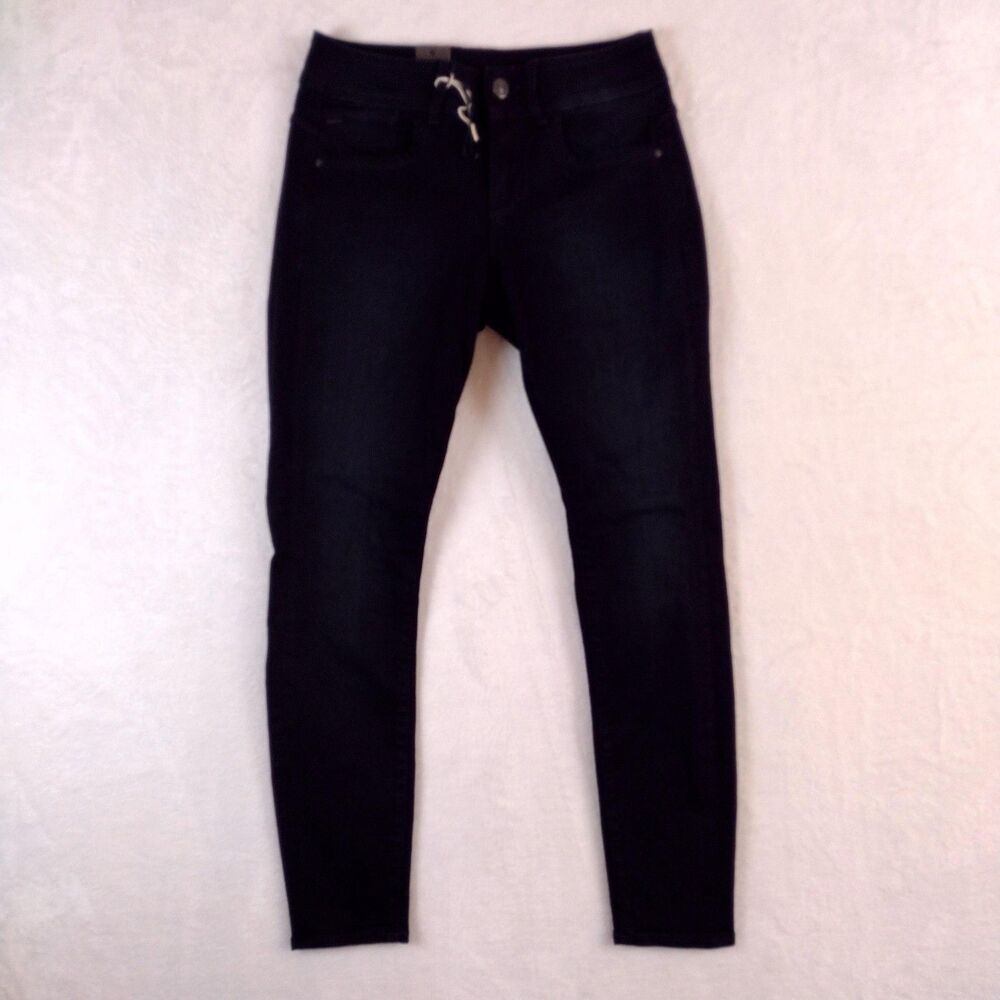 G-Star RAW Lynn Mid Skinny Jeans Dark‎ Aged Rinsed W29 L30 D06746-8971-9753